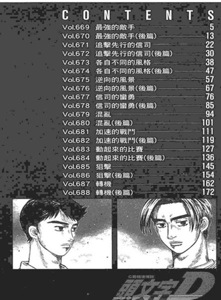 頭文字d漫畫 第五部劇情摘要 小丰子3c俱樂部