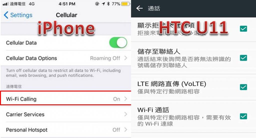 iOS 11的iPhone可以使用遠傳電信VoWiFi功能了! - 電腦王阿達