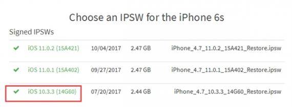 Apple 重新開放iPhone 6s 可降級為iOS 10.3.3版了! - 電腦王阿達