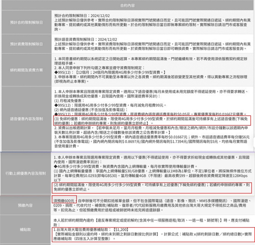 台灣大哥大推出「4G用多少付多少」0元月租隱藏版資費方案! - 電腦王阿達