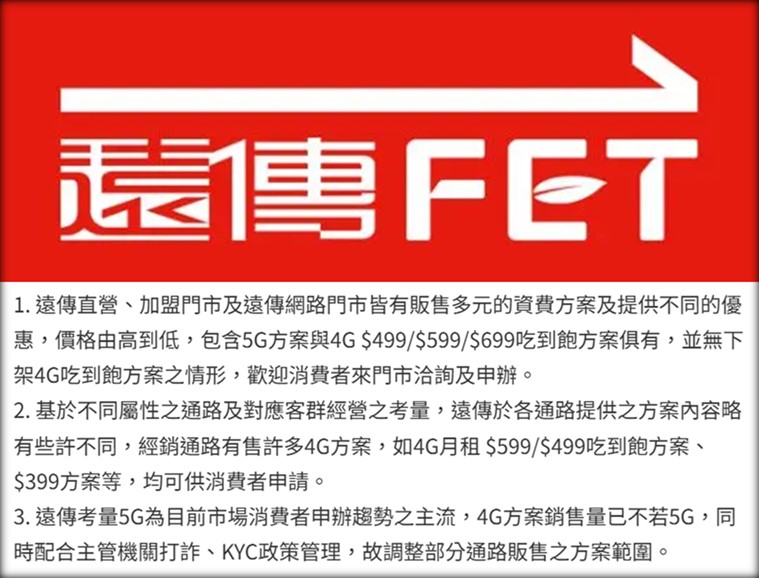 遠傳電信宣布經銷通路停辦4G 6xx不降速吃到飽方案，只想4G爽爽用的民眾該怎麼辦? - 電腦王阿達