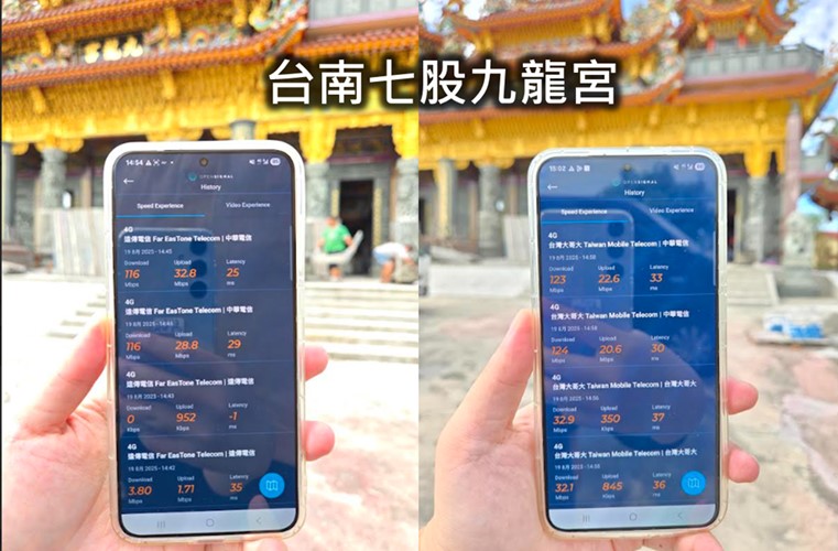 災難漫遊網速差距多少? 丹娜絲颱風重災區災難漫遊網速實測 - 電腦王阿達