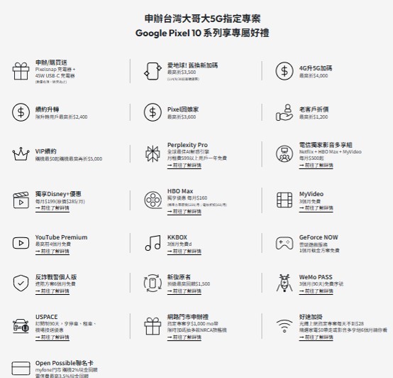 Google Pixel 10系列新機價格、功能規格與電信資費方案懶人包 - 電腦王阿達