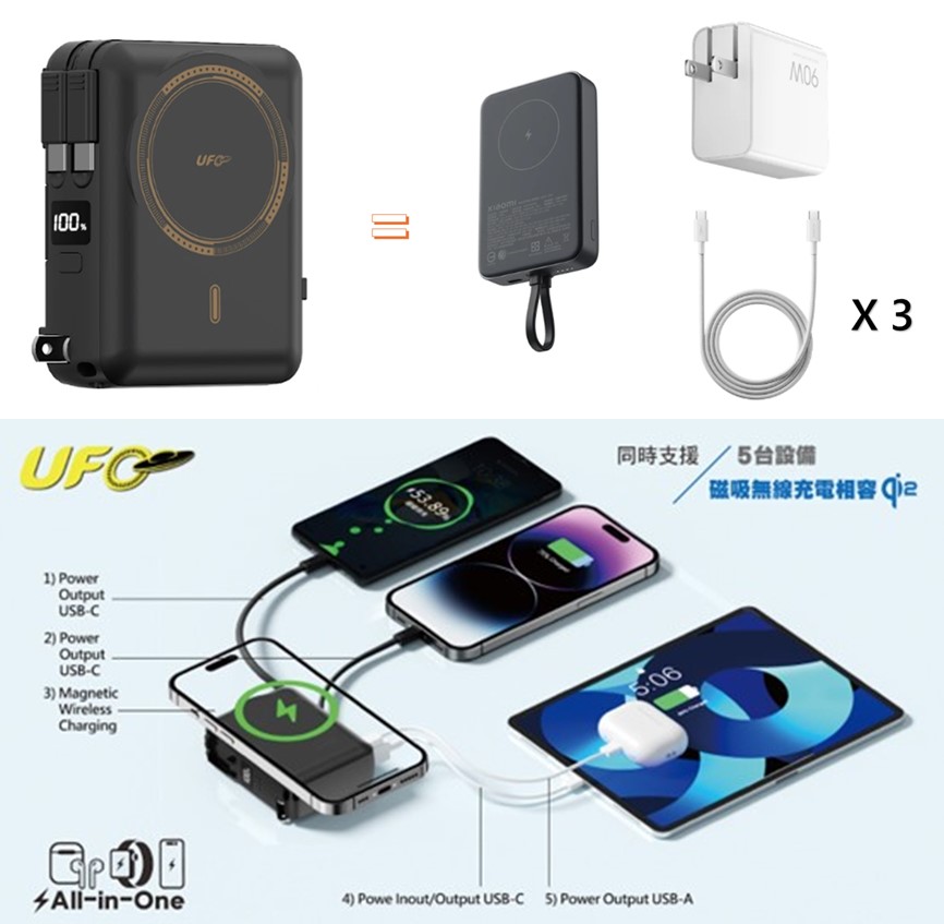 自帶插頭行動電源不要買容易自燃起火？固態行動電源100%安全？ - 電腦王阿達