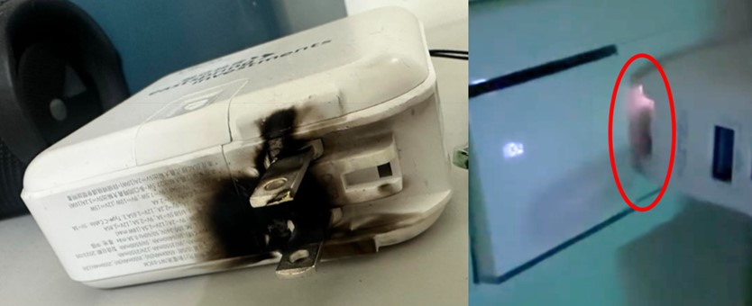 為何自帶插座的行動電源插頭會燒焦或出現火花? - 電腦王阿達 為何自帶插座的行動電源插頭會燒焦或出現火花? - 電腦王阿達