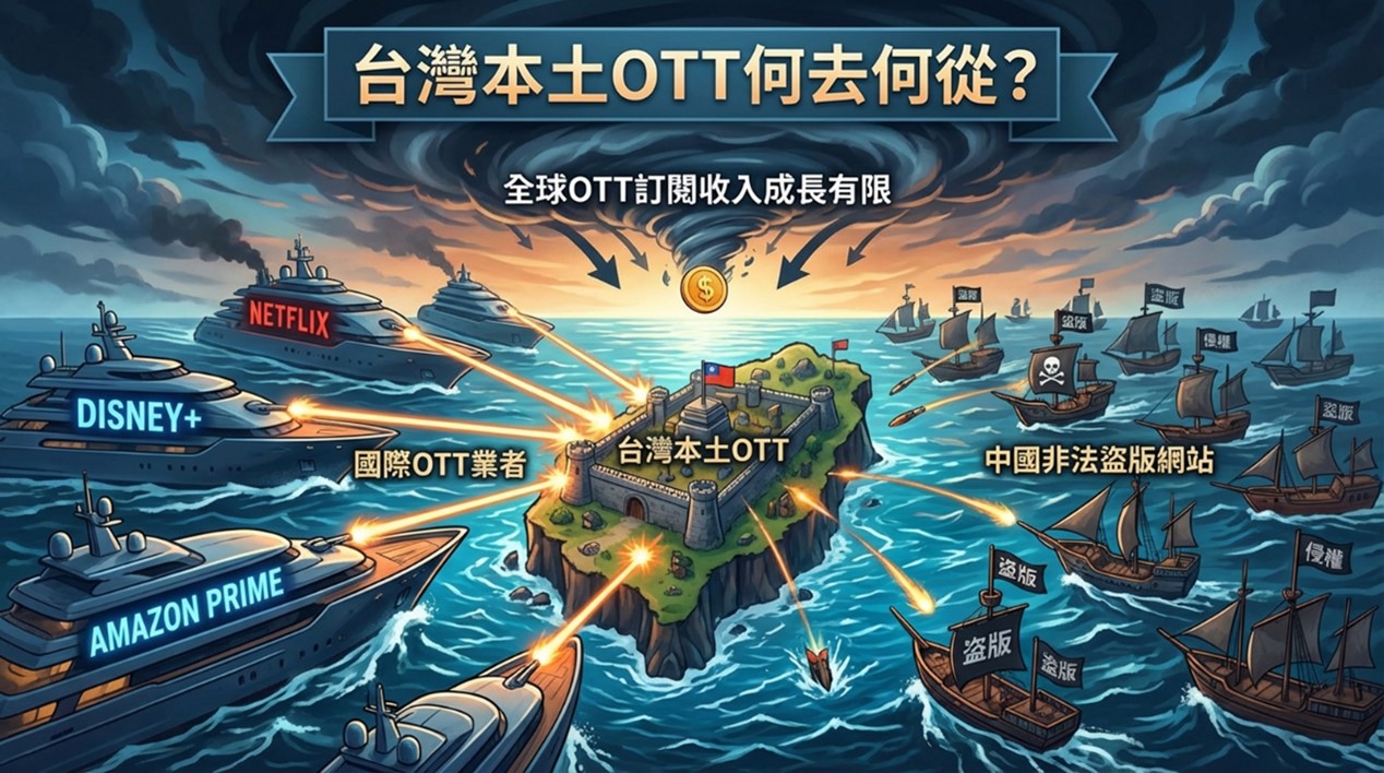 四面楚歌，台灣本土OTT業者該何去何從? - 電腦王阿達