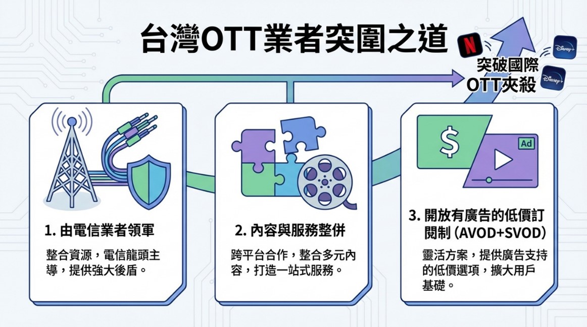 四面楚歌，台灣本土OTT業者該何去何從? - 電腦王阿達