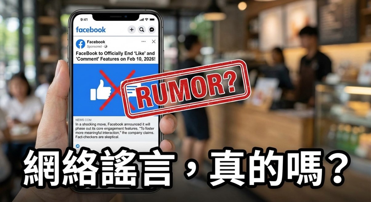 臉書宣布自2026年2月10日起移除按讚和分享功能? - 電腦王阿達 臉書宣布自2026年2月10日起移除按讚和分享功能? - 電腦王阿達