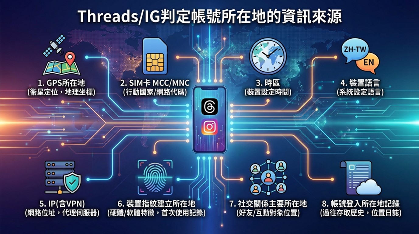 為何愛莉莎莎Threads帳號所在地點在中國? Threads判定帳號所在地的資訊邏輯 - 電腦王阿達 為何愛莉莎莎Threads帳號所在地點在中國? Threads判定帳號所在地的資訊邏輯 - 電腦王阿達