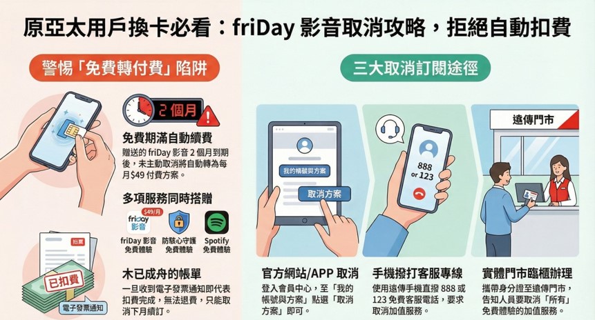 如何取消【friDay 影音暢看兩個月】,避免免費到期被轉付費訂閱! - 電腦王阿達 如何取消【friDay 影音暢看兩個月】,避免免費到期被轉付費訂閱! - 電腦王阿達