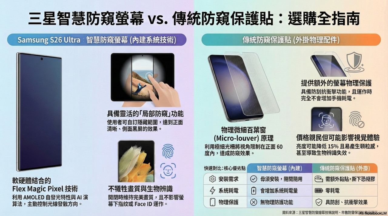 智慧防窺螢幕技術與防窺保護貼的差異 - 電腦王阿達 智慧防窺螢幕技術與防窺保護貼的差異 - 電腦王阿達