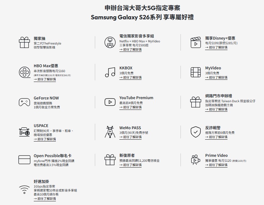 電信三雄三星S26旗艦系列新機預購與電信資費優惠懶人包 - 電腦王阿達 電信三雄三星S26旗艦系列新機預購與電信資費優惠懶人包 - 電腦王阿達