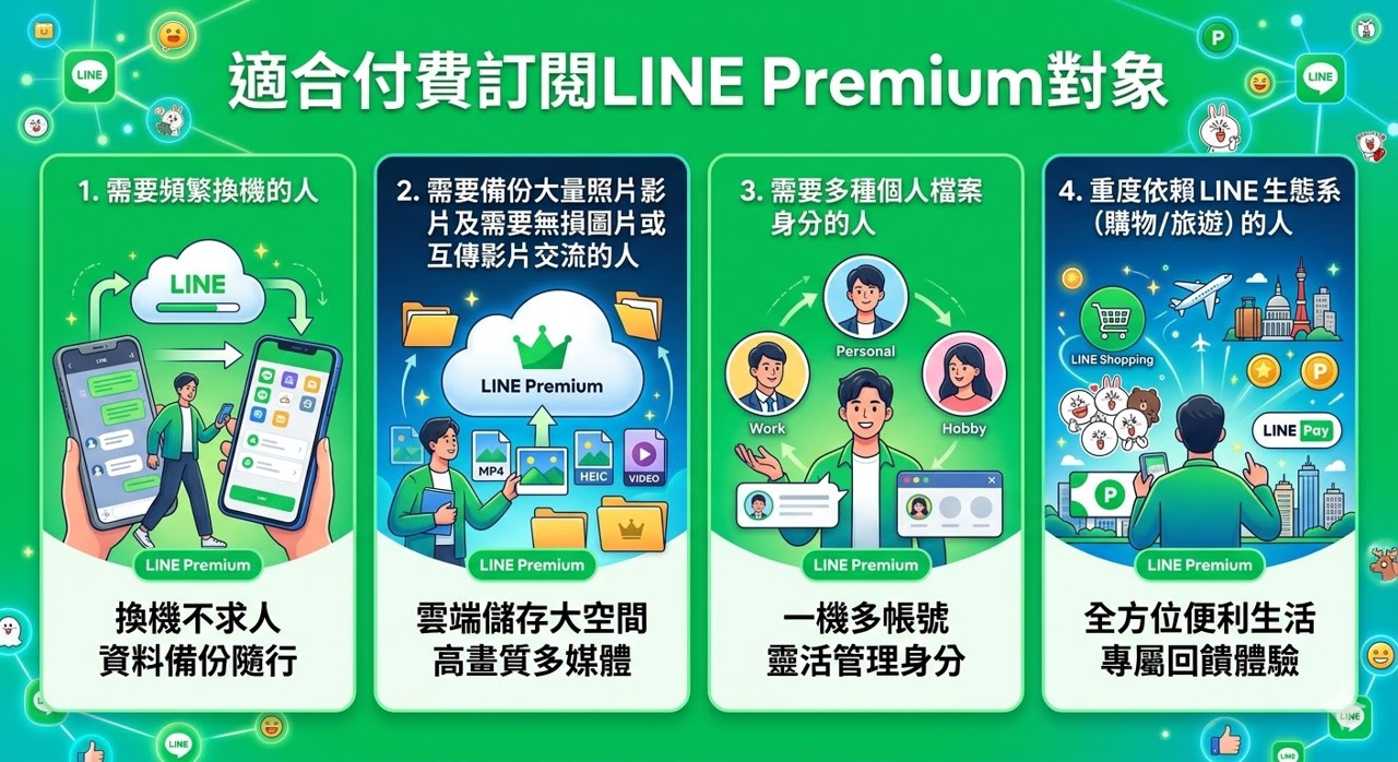 LINE免費版與LINE Premium付費版差異懶人包 - 電腦王阿達 LINE免費版與LINE Premium付費版差異懶人包 - 電腦王阿達