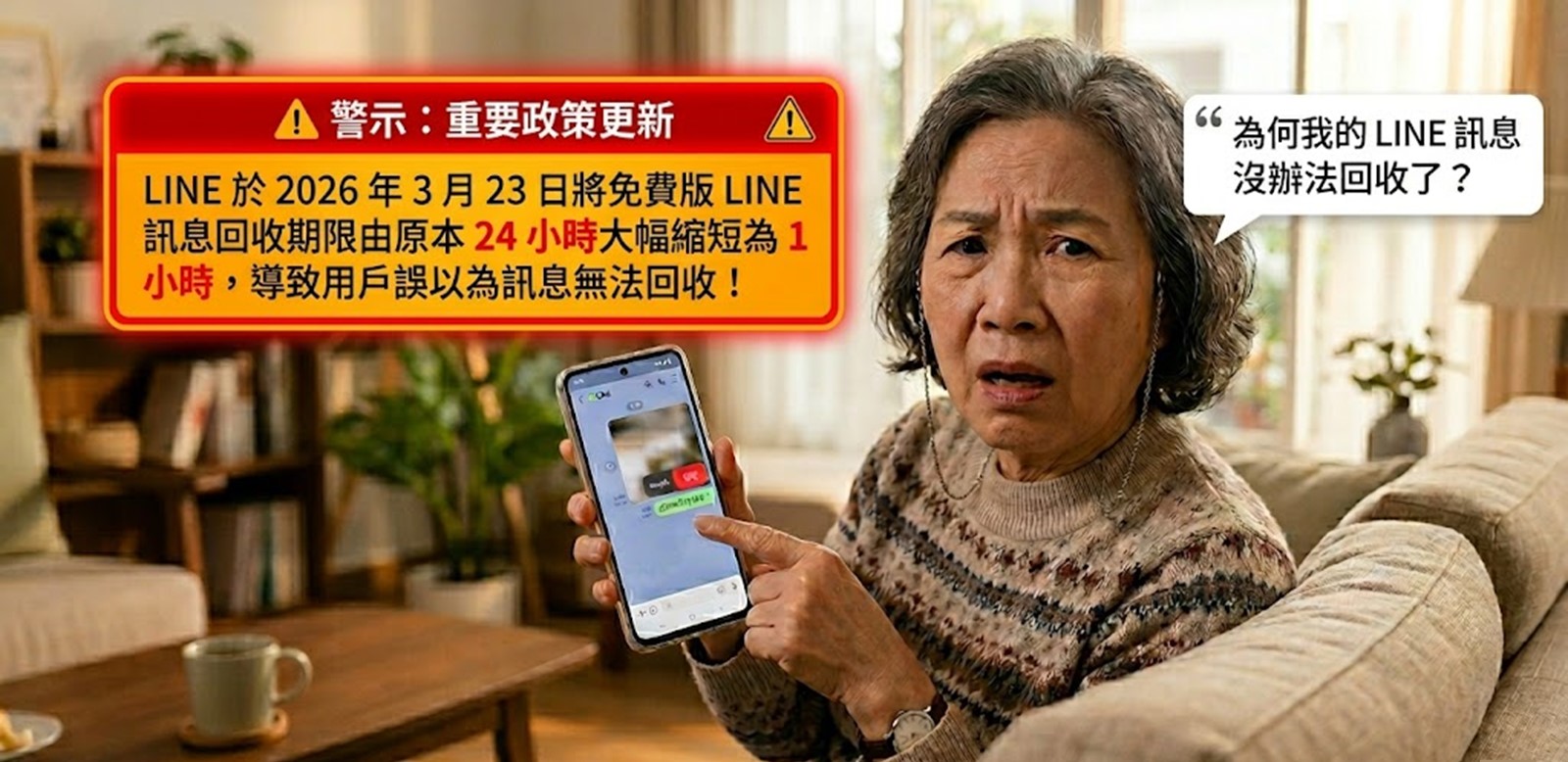 為何我的Line訊息沒辦法回收? - 電腦王阿達 為何我的Line訊息沒辦法回收? - 電腦王阿達