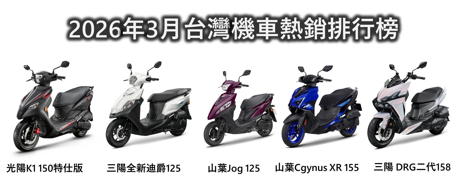 2026年台灣機車最新機車銷售排行 - 電腦王阿達 2026年台灣機車最新機車銷售排行 - 電腦王阿達