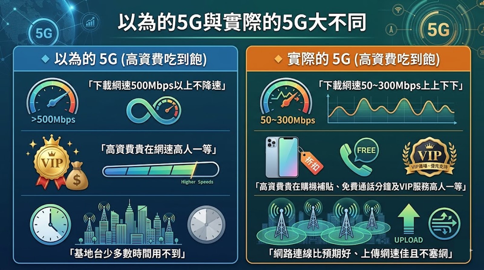 明明申請5G高資費上網吃到飽訊號還滿格,為何網速不如預期? - 電腦王阿達 明明申請5G高資費上網吃到飽訊號還滿格,為何網速不如預期? - 電腦王阿達