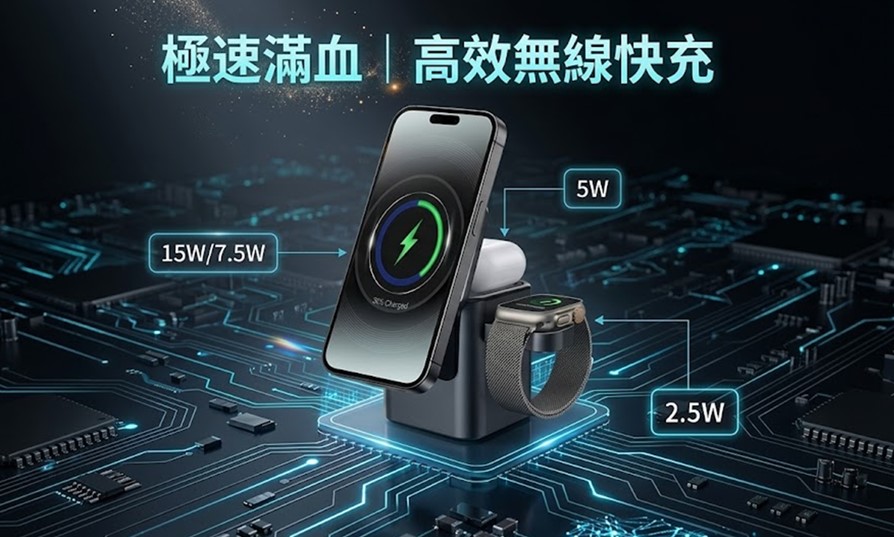 enerpad UFO三合一磁吸桌上型充電器,震撼上市! - 電腦王阿達 enerpad UFO三合一磁吸桌上型充電器,震撼上市! - 電腦王阿達