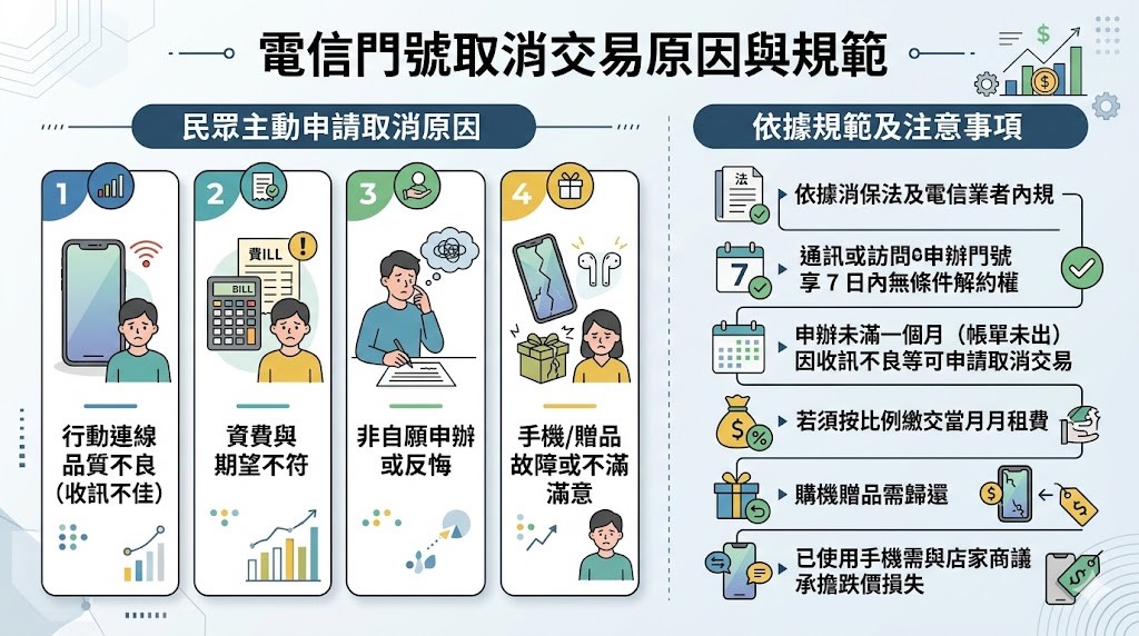 電信三雄門號取消交易2026年規範 - 電腦王阿達 電信三雄門號取消交易2026年規範 - 電腦王阿達