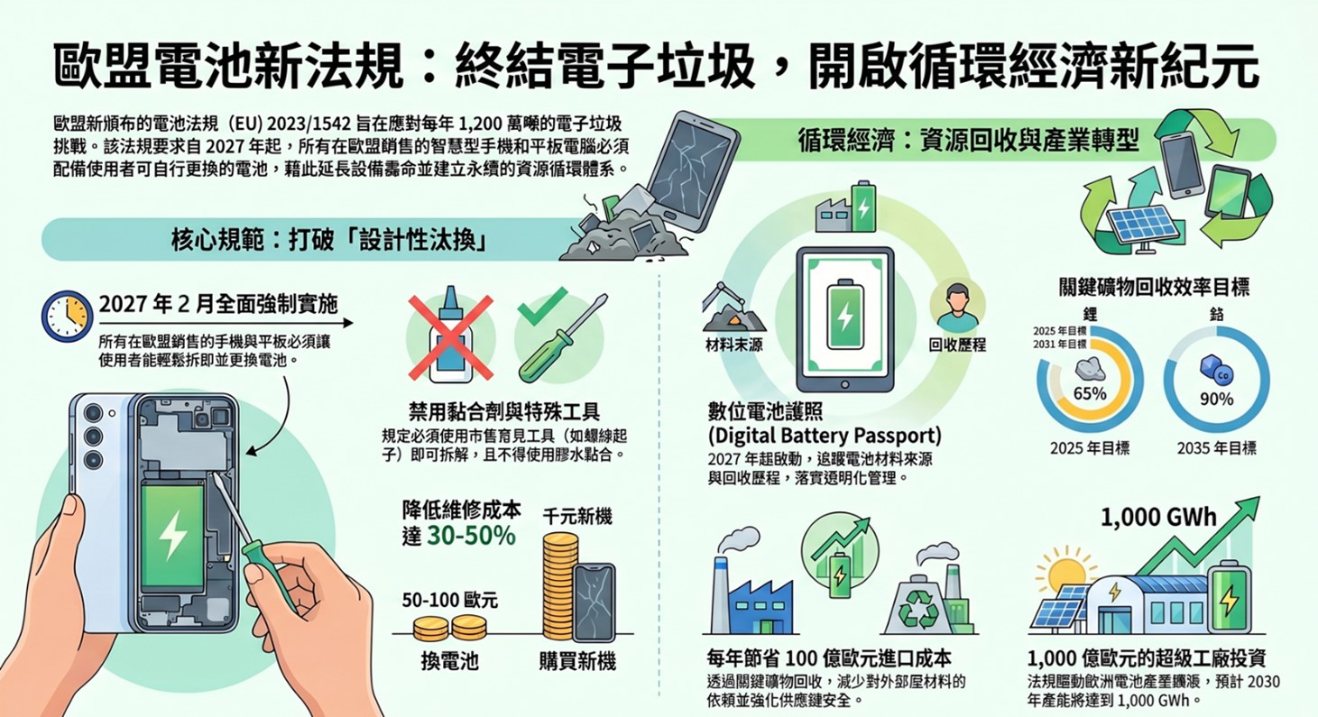 手機重回秒換電池設計,防水機將消失嗎? 歐盟2027年實施新電池影響懶人包 - 電腦王阿達 手機重回秒換電池設計,防水機將消失嗎? 歐盟2027年實施新電池影響懶人包 - 電腦王阿達
