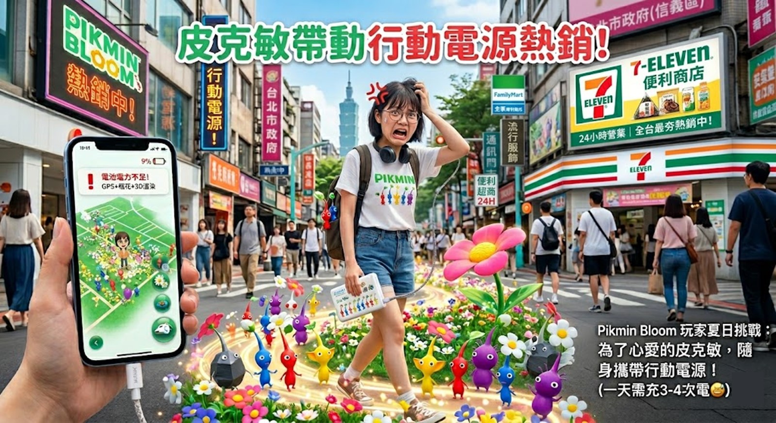 如何避免皮克敏手遊《Pikmin Bloom》耗電過度攻略? - 電腦王阿達