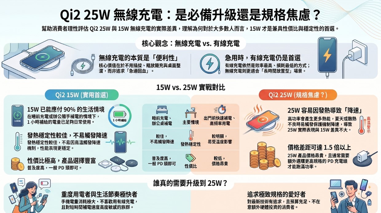 Qi2.2 25W 無線充電利弊解析. 2026年支援Qi2.2 25W手機清單! - 電腦王阿達 Qi2.2 25W 無線充電利弊解析. 2026年支援Qi2.2 25W手機清單! - 電腦王阿達