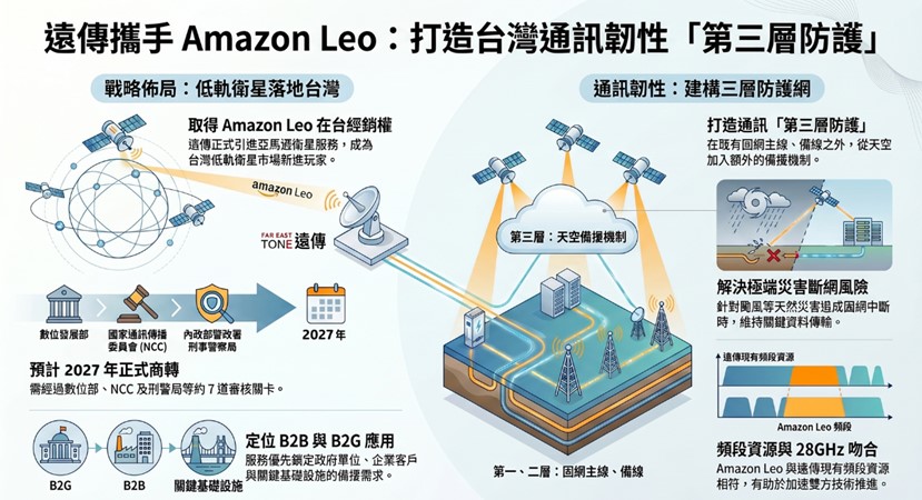 台灣電信三雄2026年低軌衛星服務懶人包 - 電腦王阿達 台灣電信三雄2026年低軌衛星服務懶人包 - 電腦王阿達
