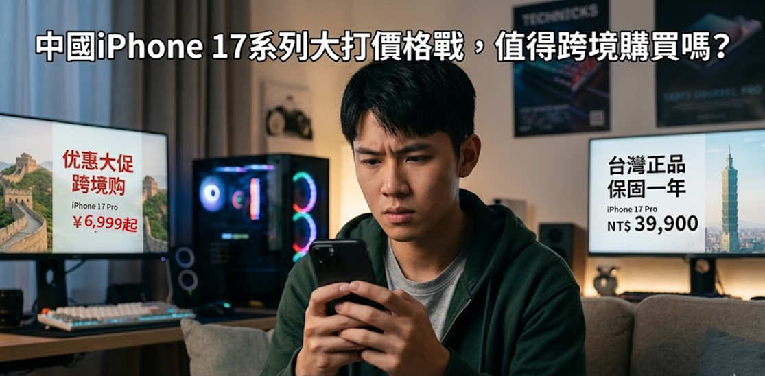 中國iPhone 17系列破天荒大降價,該跨境去買嗎? 中國版與台灣版iPhone 17差異比較 - 電腦王阿達 中國iPhone 17系列破天荒大降價,該跨境去買嗎? 中國版與台灣版iPhone 17差異比較 - 電腦王阿達
