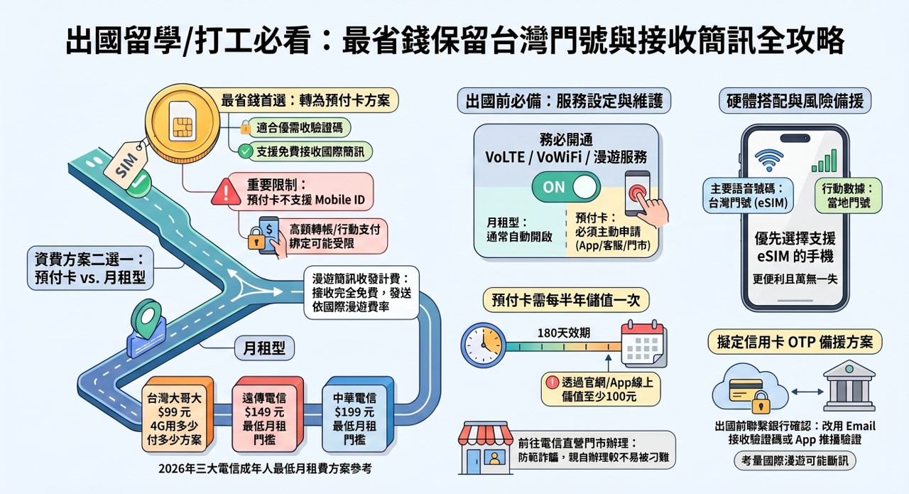 出國念書,如何最省錢方式保留台灣門號? - 電腦王阿達 出國念書,如何最省錢方式保留台灣門號? - 電腦王阿達