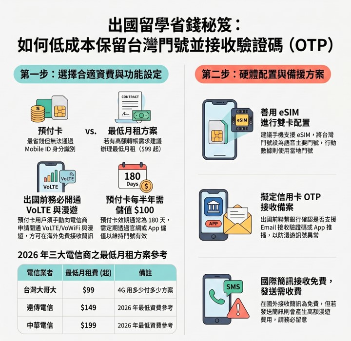 出國念書,如何最省錢方式保留台灣門號? - 電腦王阿達 出國念書,如何最省錢方式保留台灣門號? - 電腦王阿達