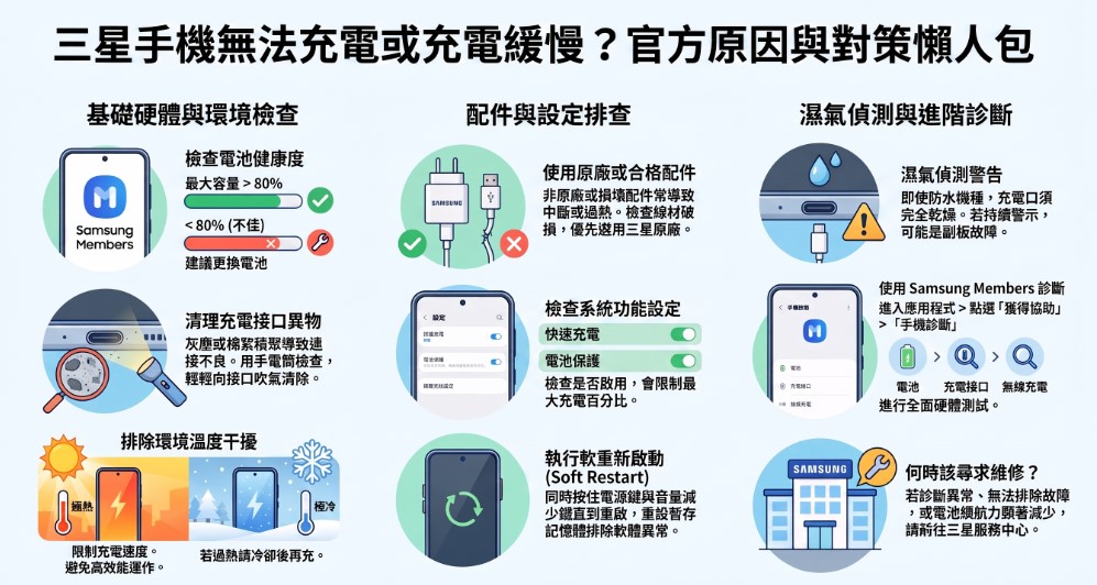 三星手機為何無法充電或是充電緩慢? - 電腦王阿達 三星手機為何無法充電或是充電緩慢? - 電腦王阿達