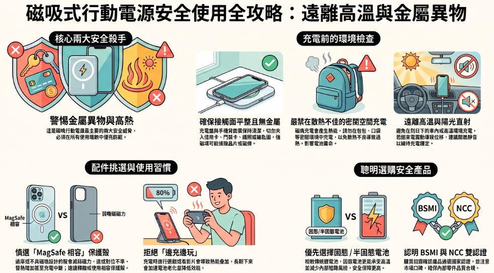 為何磁吸式行動電源無故燒毀!? 磁吸行動電源安全使用須知 - 電腦王阿達 為何磁吸式行動電源無故燒毀!? 磁吸行動電源安全使用須知 - 電腦王阿達